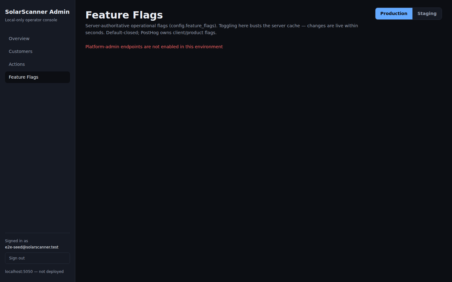 Feature flags