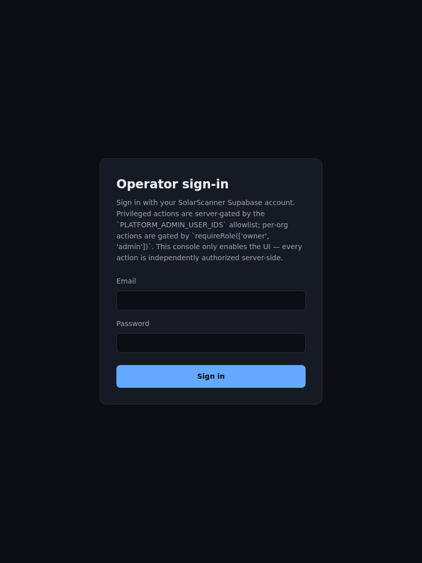 Sign in
