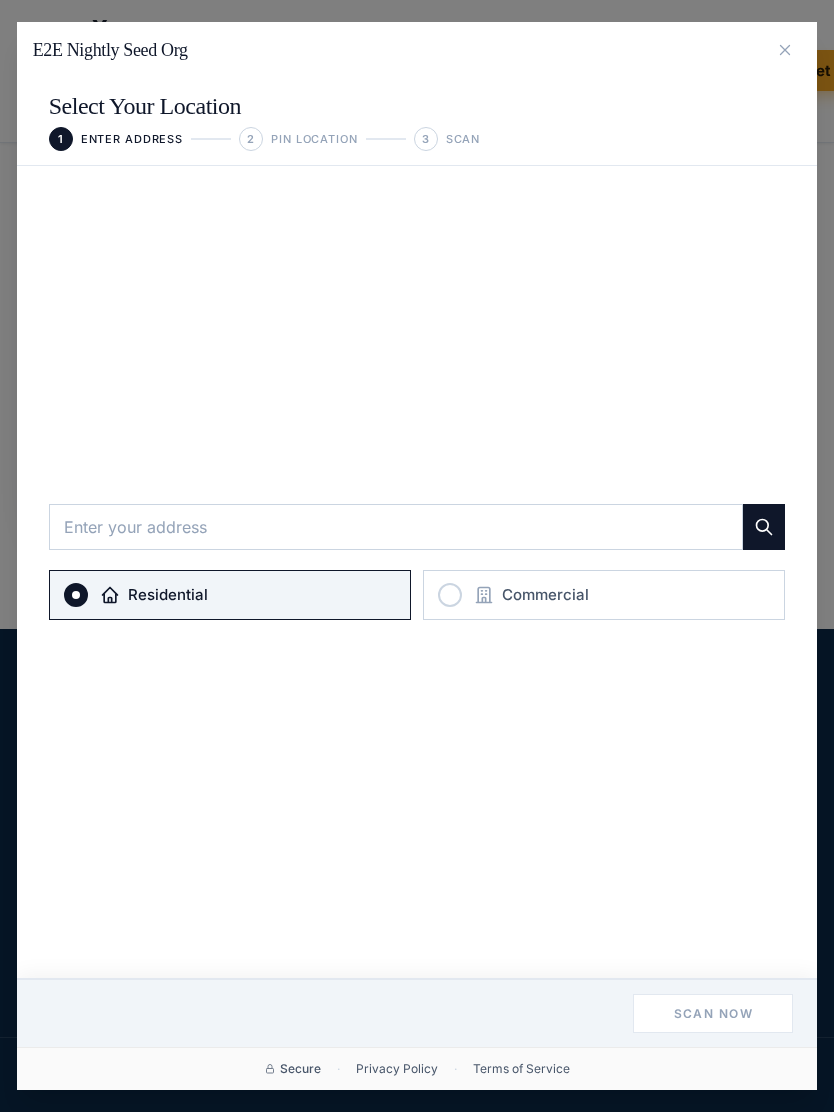 Page 1 — Address entry