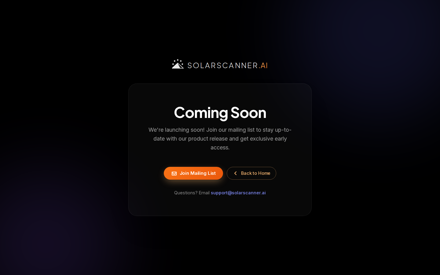 Coming soon