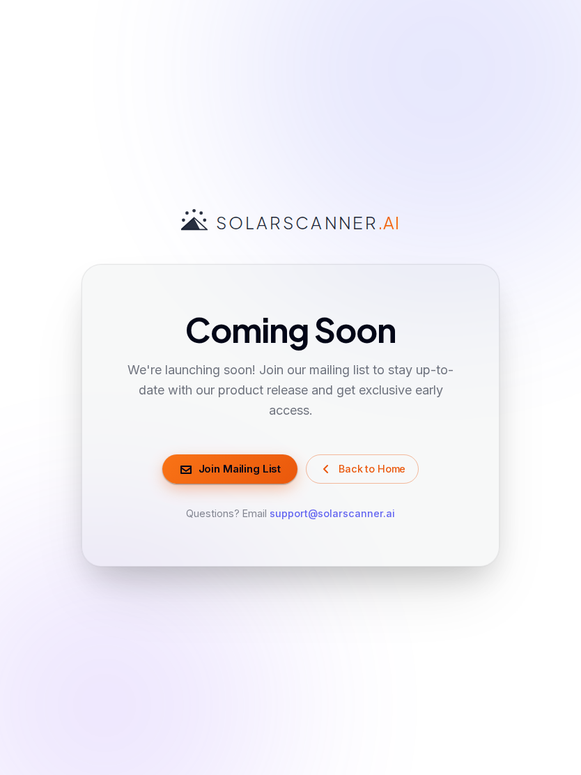 Coming soon