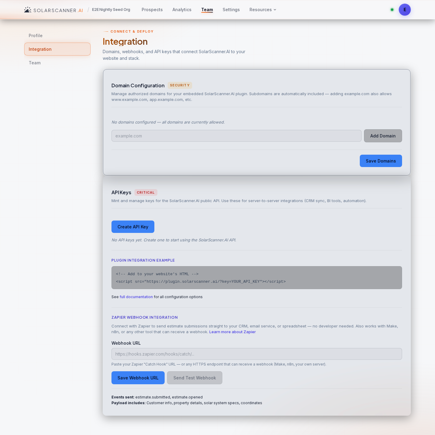 Organization — Integration