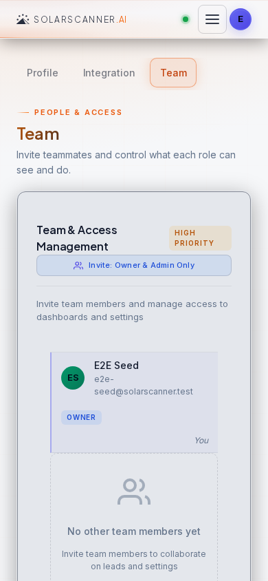 Organization — Team