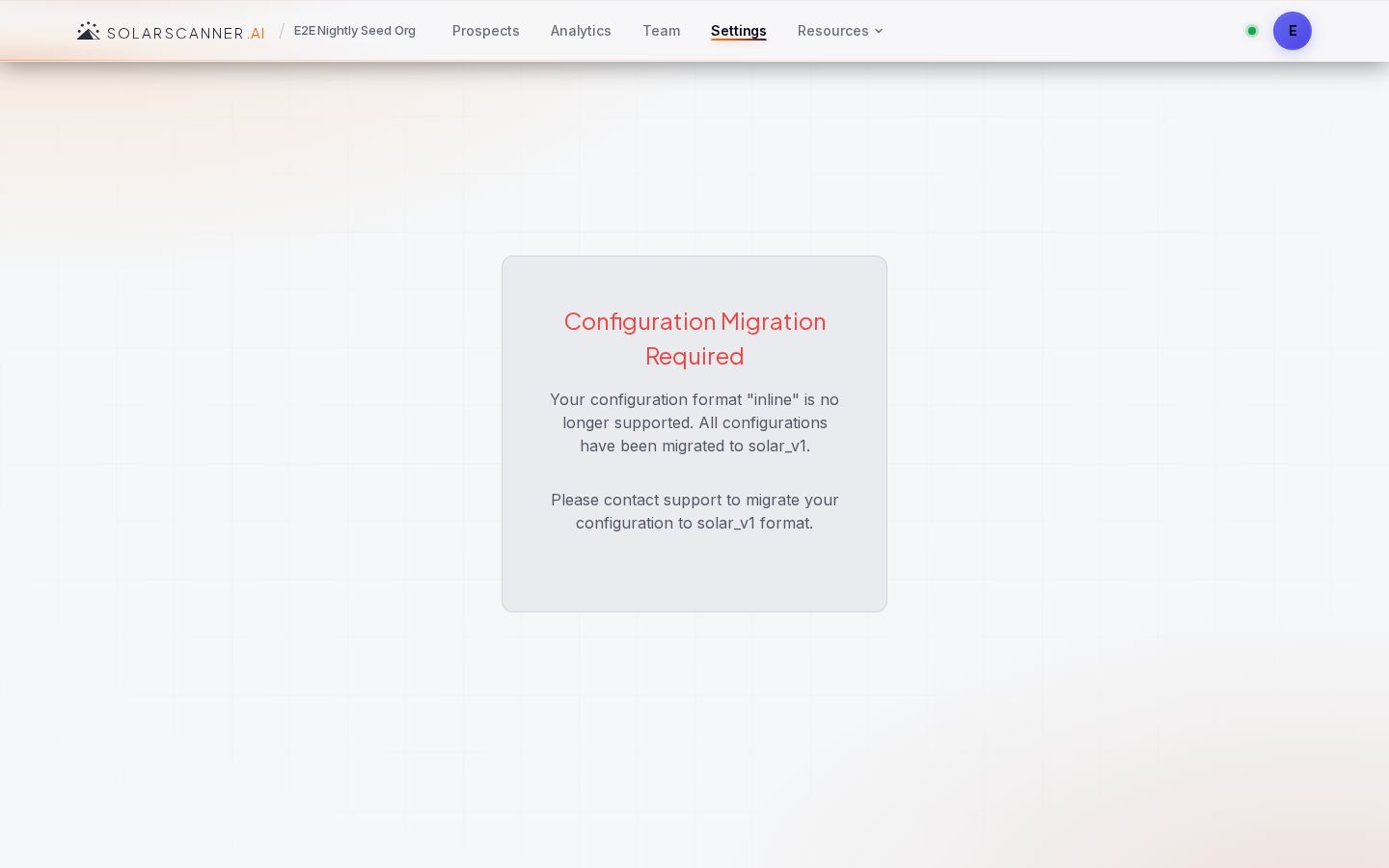 Plugin dashboard