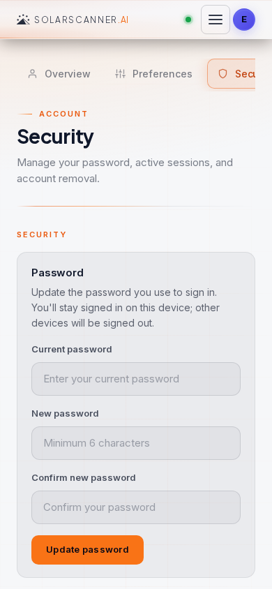 Profile — Security