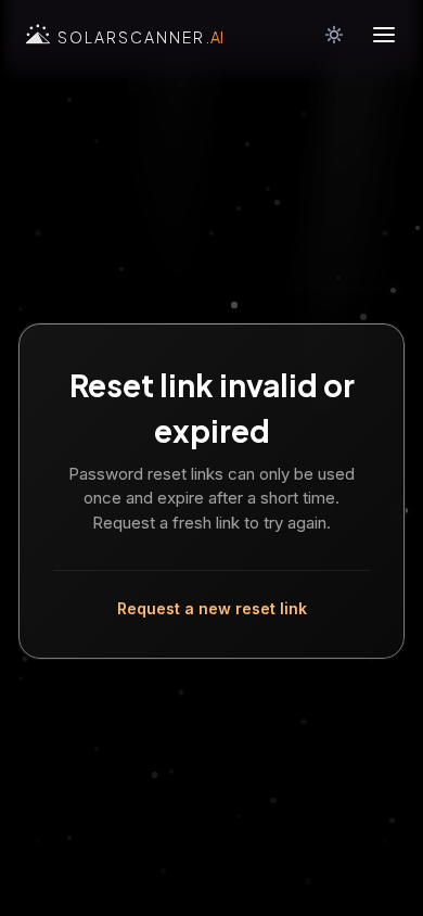 Reset password