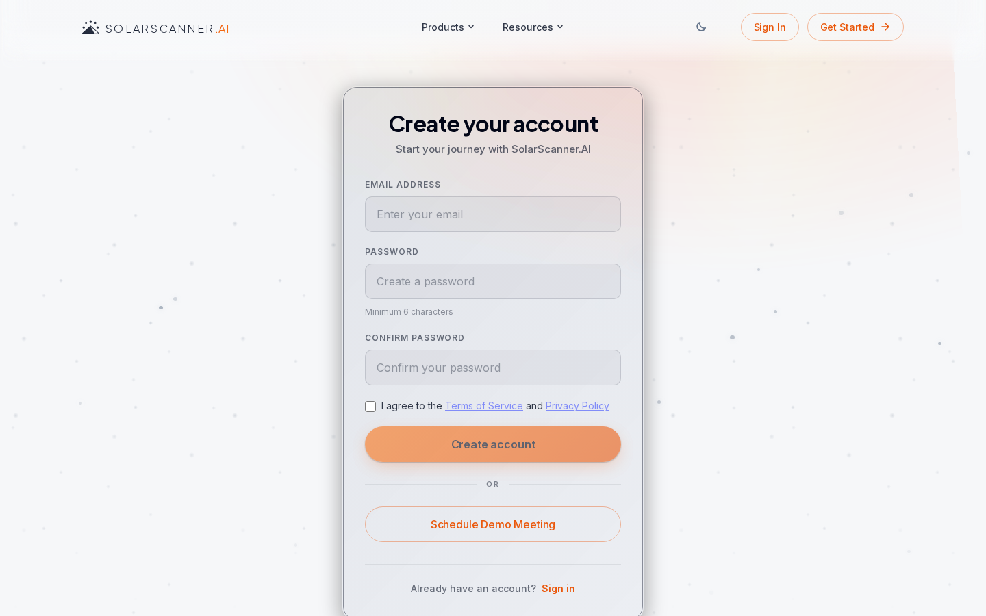 Sign up